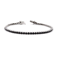 Fico Gioielli - Bracciale tennis con pietre nere