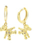 BYSIMON - Orecchini in Argento 925 con orsetti pendenti