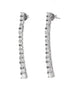 BYSIMON -  Orecchini in Argento 925 con zirconi pendenti