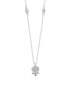 BYSIMON - Collana in Argento 925 con campanella Capri e zirconi