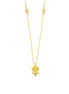 BYSIMON - Collana in Argento 925 con campanella Capri e zirconi