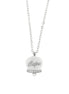 BYSIMON - Collana in Argento 925 con campanella bianca Capri e zirconi