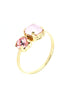 BYSIMON -  Anello in Argento 925 con cristalli bianchi