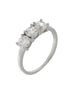 BYSIMON - Anello in Argento 925 trilogy di zirconi