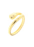 BYSIMON - Anello in Argento 925 con dettagli a forma di serpente