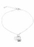 BYSIMON - Bracciale in Argento 925 con campanella portafortuna e quadrifoglio