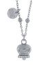 AMO CAPRI - Collana in Acciaio con campanella con scritta Capri