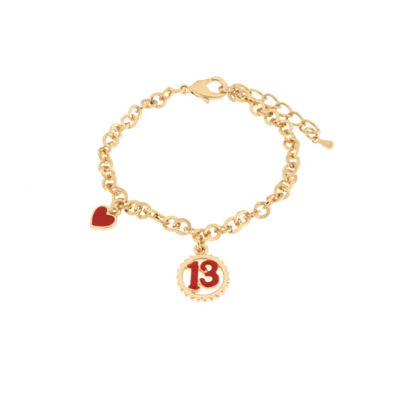AMO NAPOLI - Bracciale in Metallo con 13