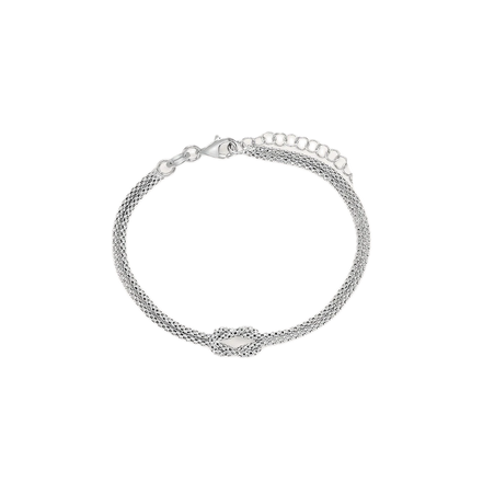 Fico Gioielli - Bracciale in Argento 925 con Nodo Centrale