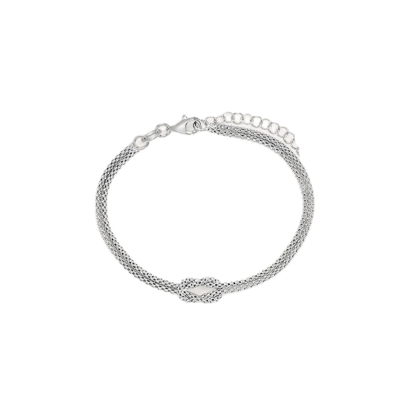 Fico Gioielli - Bracciale in Argento 925 con Nodo Centrale
