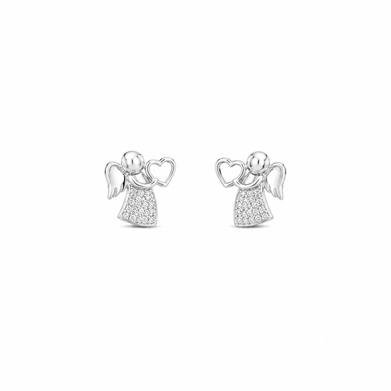 Fico Gioielli - Orecchini Angelo con Cuore Argento 925