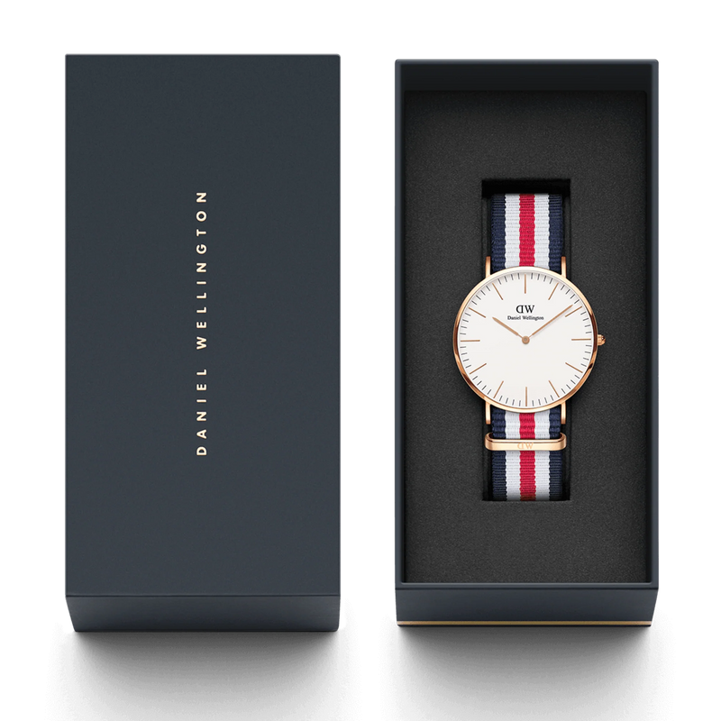 Daniel Wellington Classic Canterbury orologio uomo 40mm DW00100002