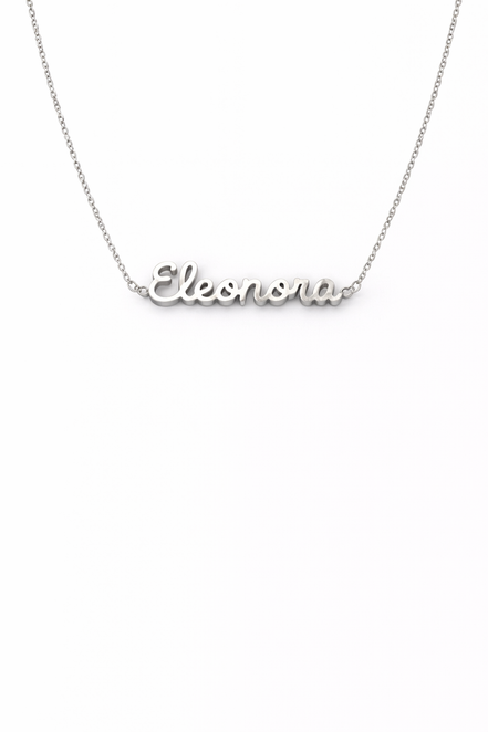 Fico Gioielli - Collana Nome “Eleonora” in Argento 925