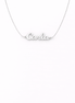 Fico Gioielli - Collana Nome “Carla” in Argento 925