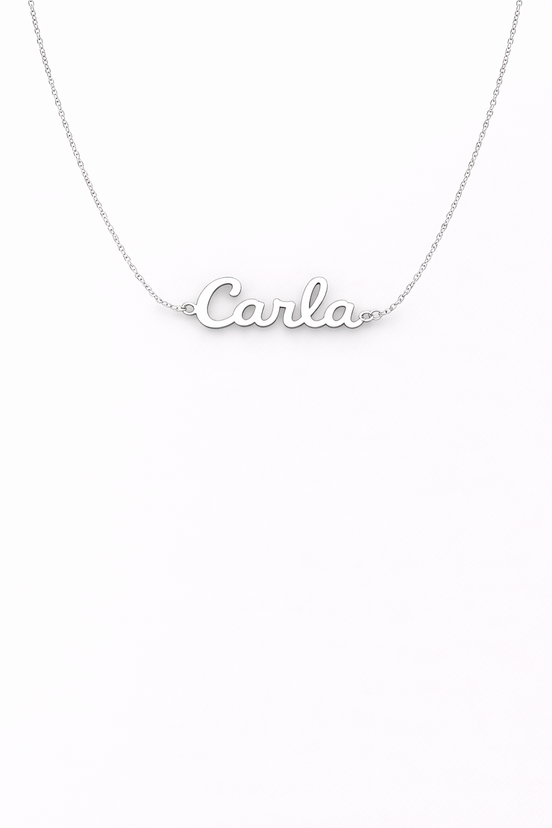 Fico Gioielli - Collana Nome “Carla” in Argento 925