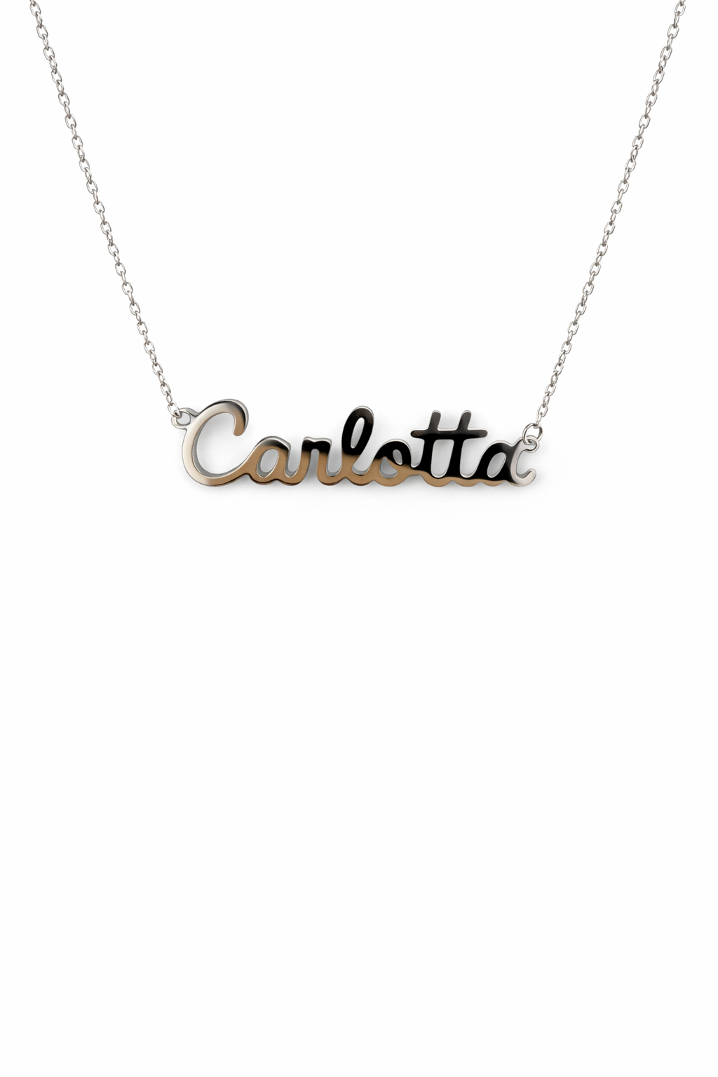 Fico Gioielli - Collana Nome “Carlotta” in Argento 925