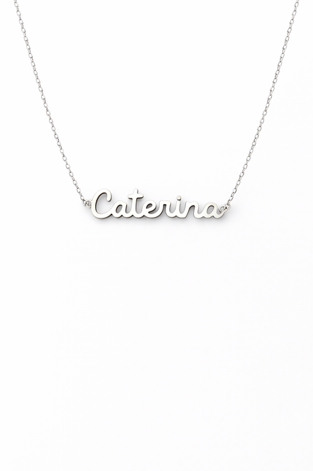 Fico Gioielli - Collana Nome “Caterina” in Argento 925