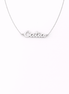 Fico Gioielli - Collana Nome “Catia” in Argento 925