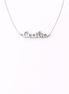 Fico Gioielli - Collana Nome “Cecilia” in Argento 925