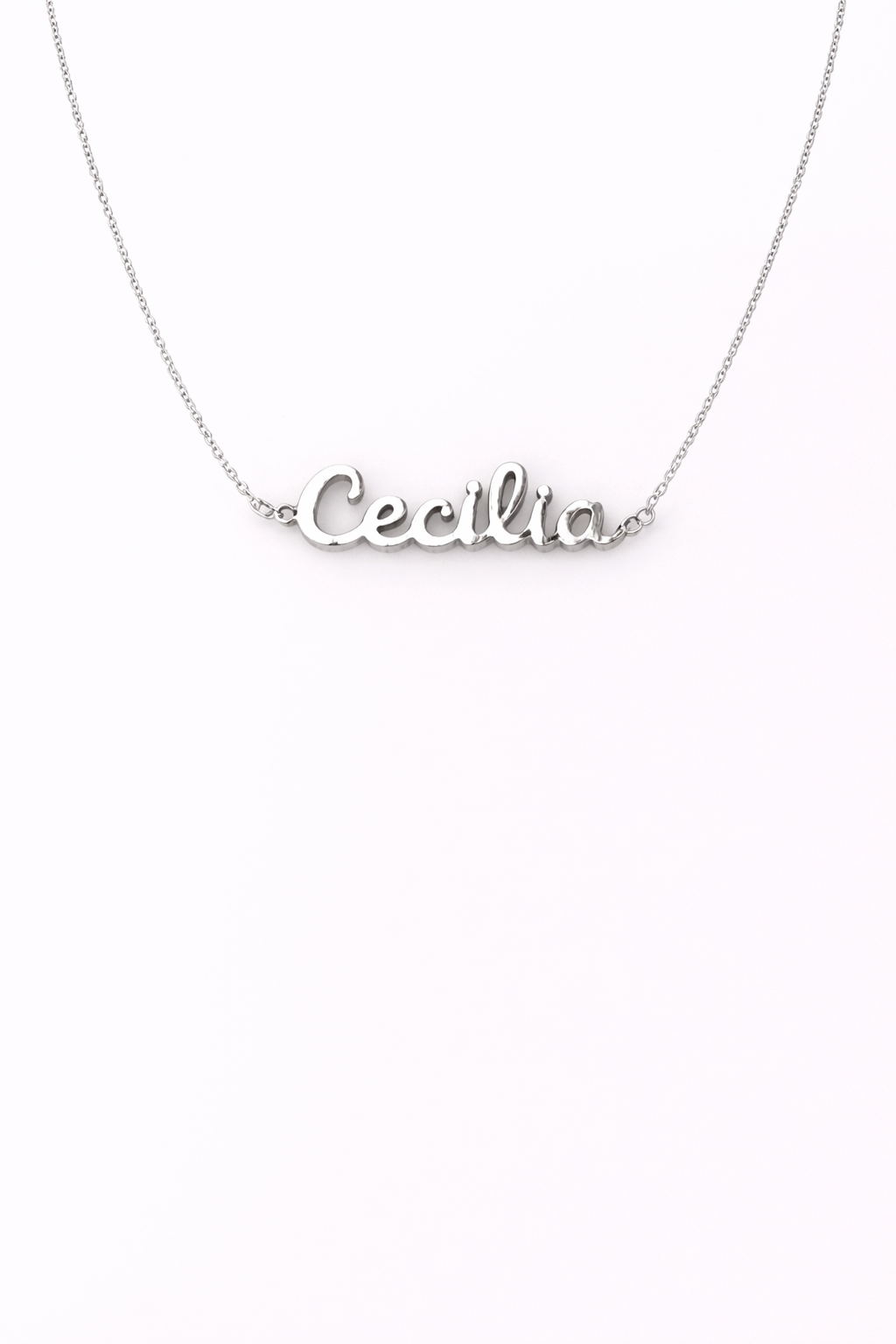 Fico Gioielli - Collana Nome “Cecilia” in Argento 925