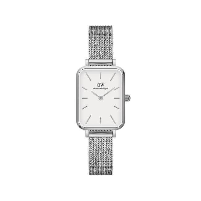 Daniel Wellington Quadro Sterling orologio donna silver 20x26 DW00100438