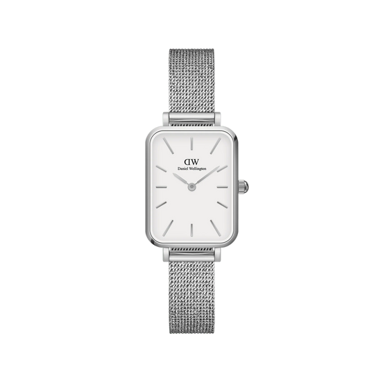 Daniel Wellington Quadro Sterling orologio donna silver 20x26 DW00100438