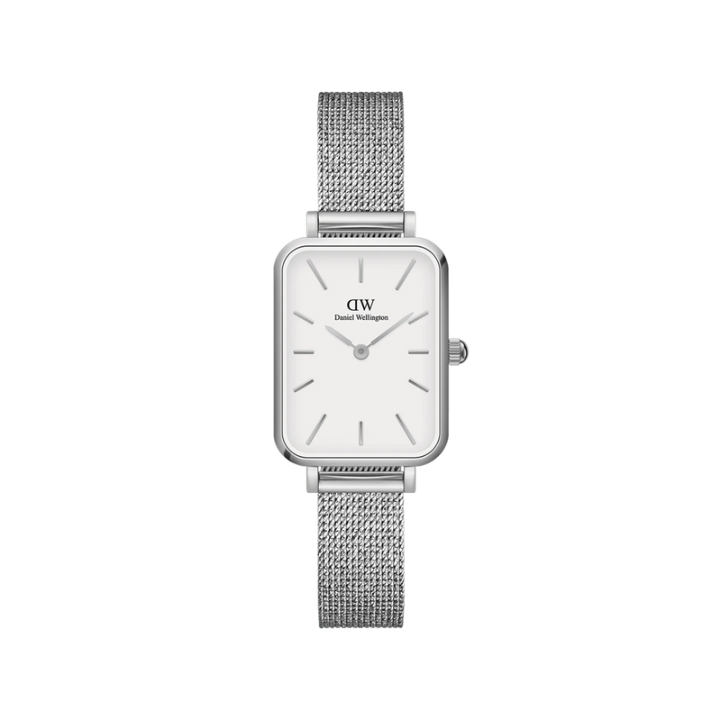Daniel Wellington Quadro Sterling orologio donna silver 20x26 DW00100438
