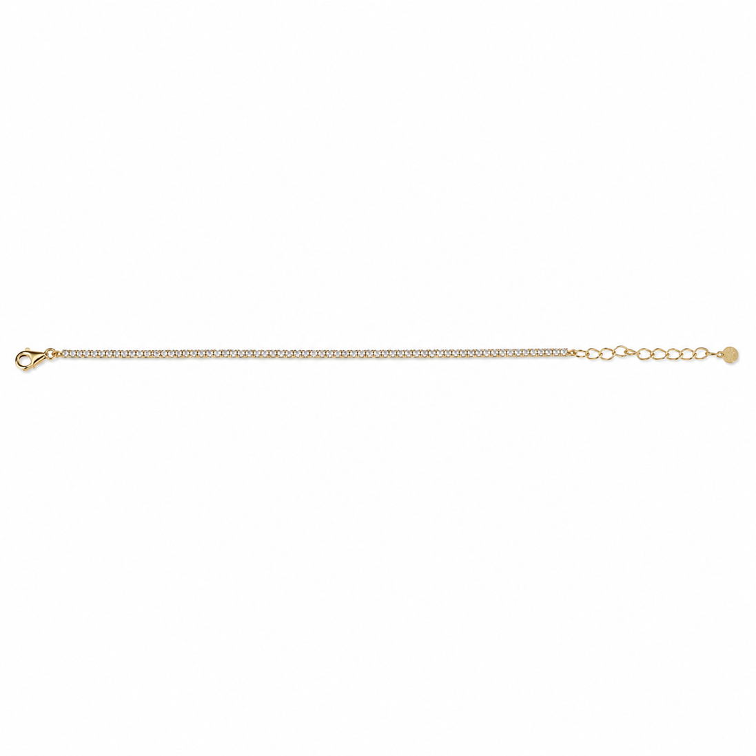 Sovrani - Bracciale in Argento Finitura Dorata con Zirconi  J8808