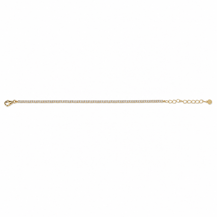 Sovrani - Bracciale in Argento Finitura Dorata con Zirconi  J8808