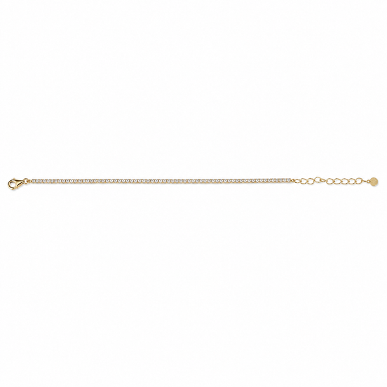 Sovrani - Bracciale in Argento Finitura Dorata con Zirconi  J8808