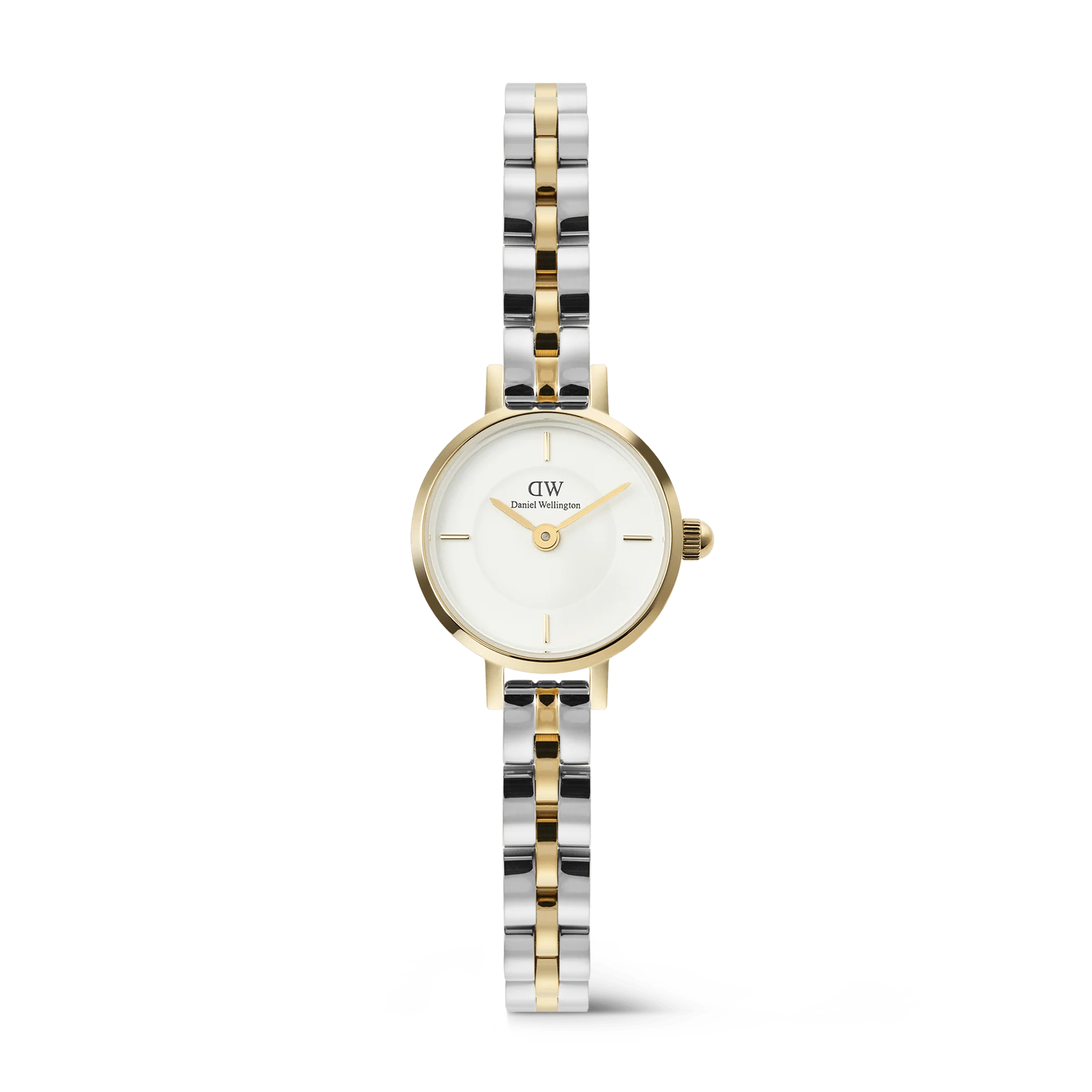Daniel Wellington - Petite Mini Arch 3-Link Two Tone Gold