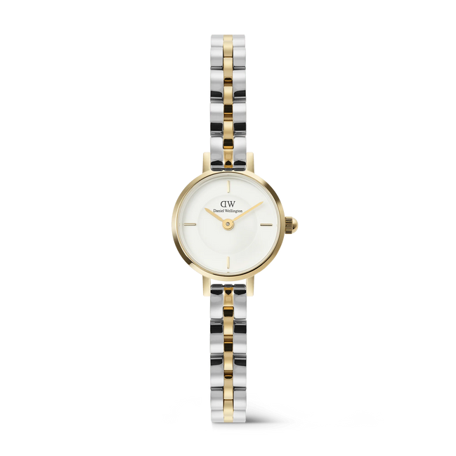 Daniel Wellington - Petite Mini Arch 3-Link Two Tone Gold