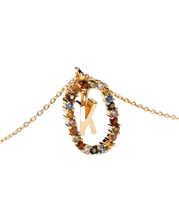 pdpaola - Collana con lettera K