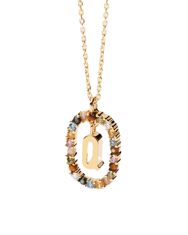 pdpaola - Collana con lettera Q