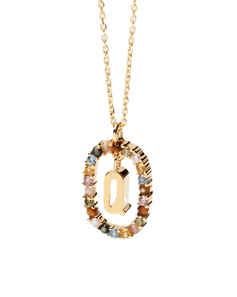 pdpaola - Collana con lettera Q