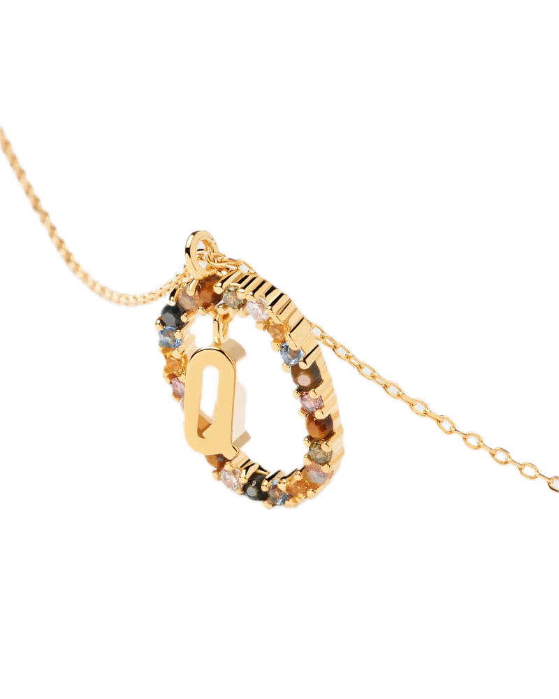 pdpaola - Collana con lettera Q