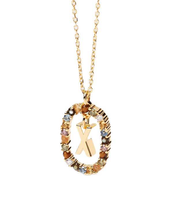 pdpaola - Collana con lettera X