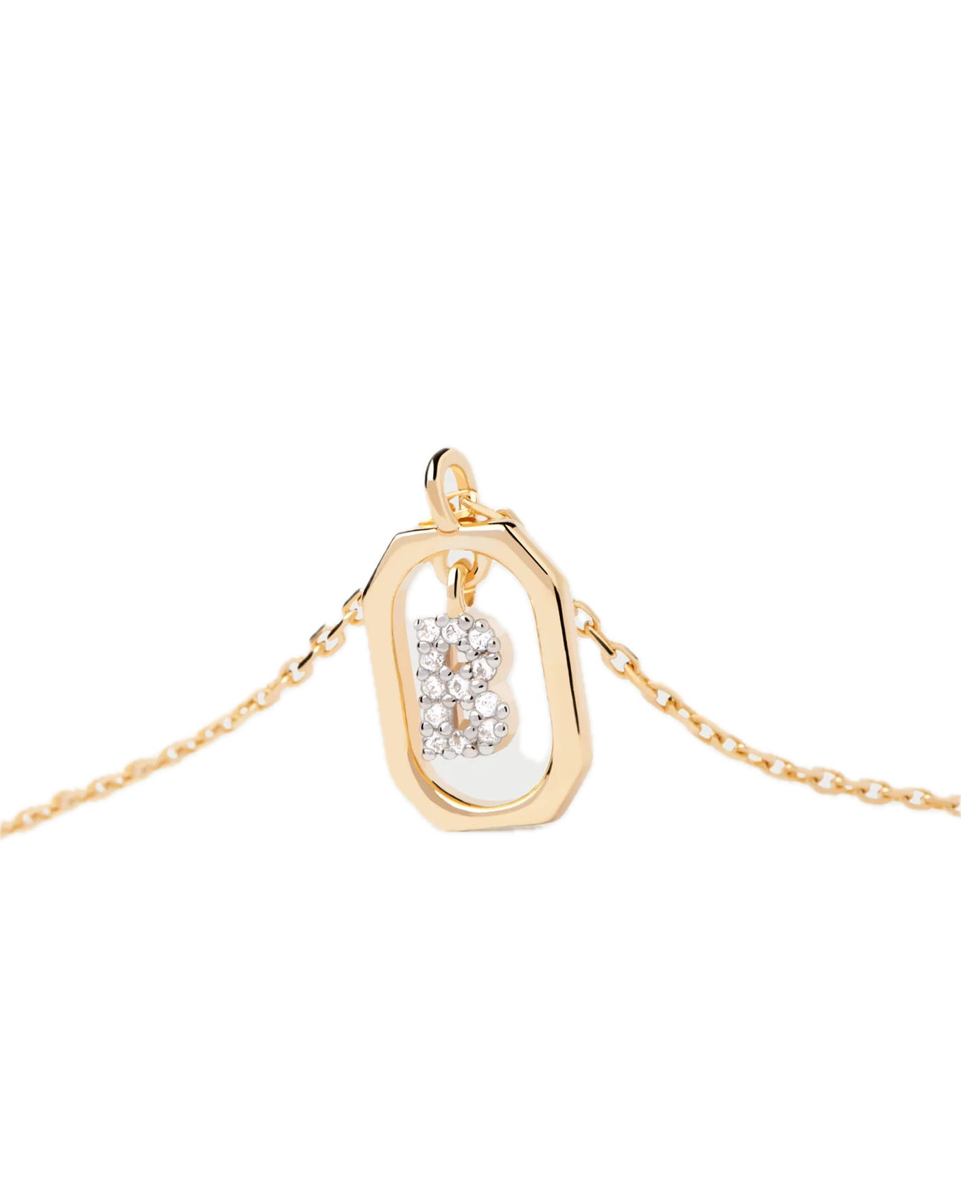 pdpaola - Collana Con Lettera B Mini