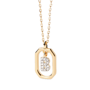pdpaola - Collana Con Lettera B Mini