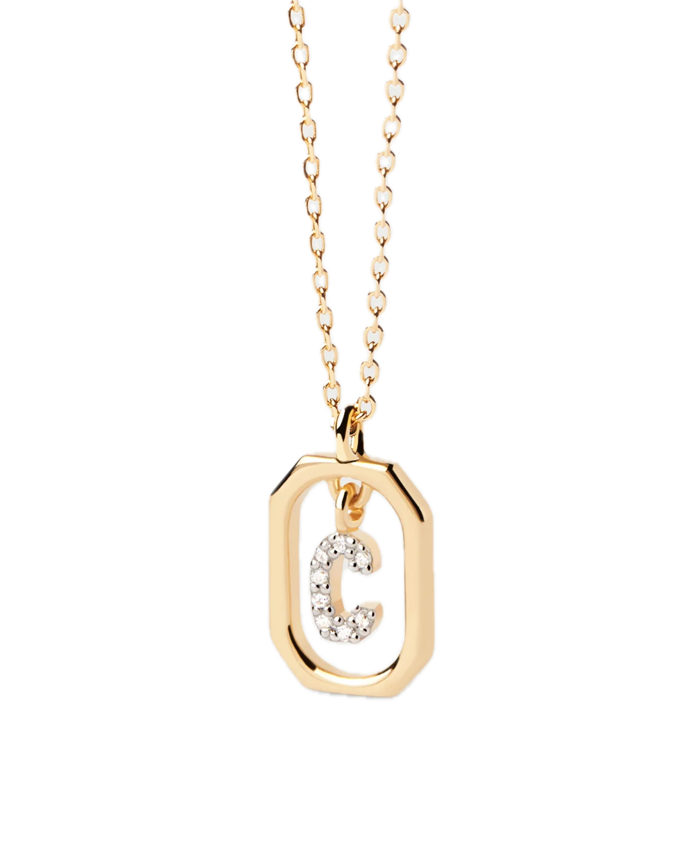 pdpaola - Collana Con Lettera C Mini