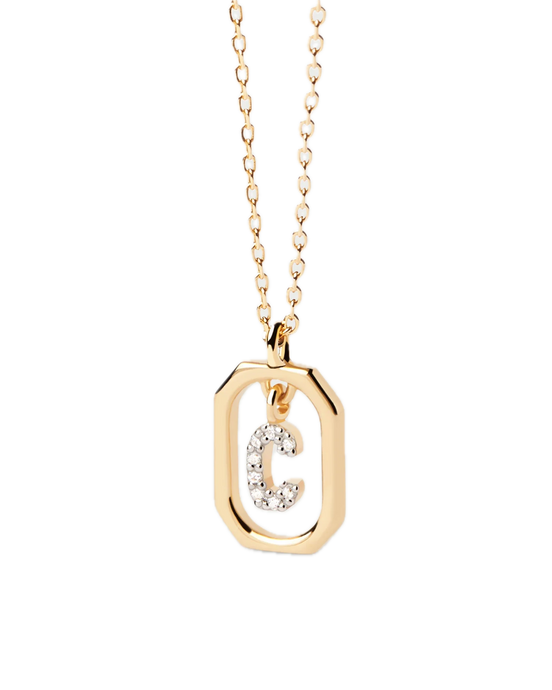 pdpaola - Collana Con Lettera C Mini