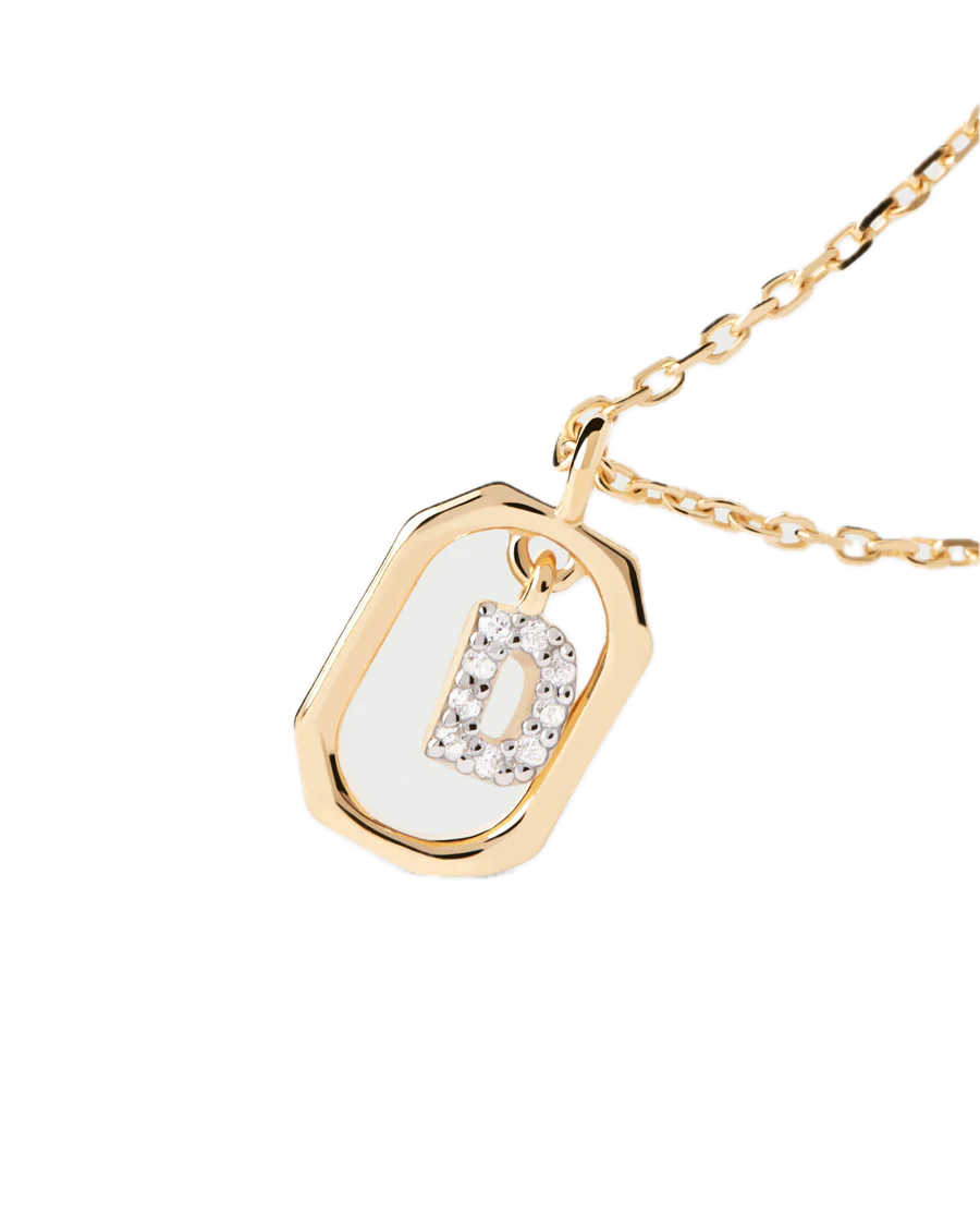 pdpaola - Collana Con Lettera D Mini