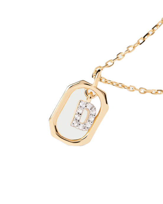 pdpaola - Collana Con Lettera D Mini