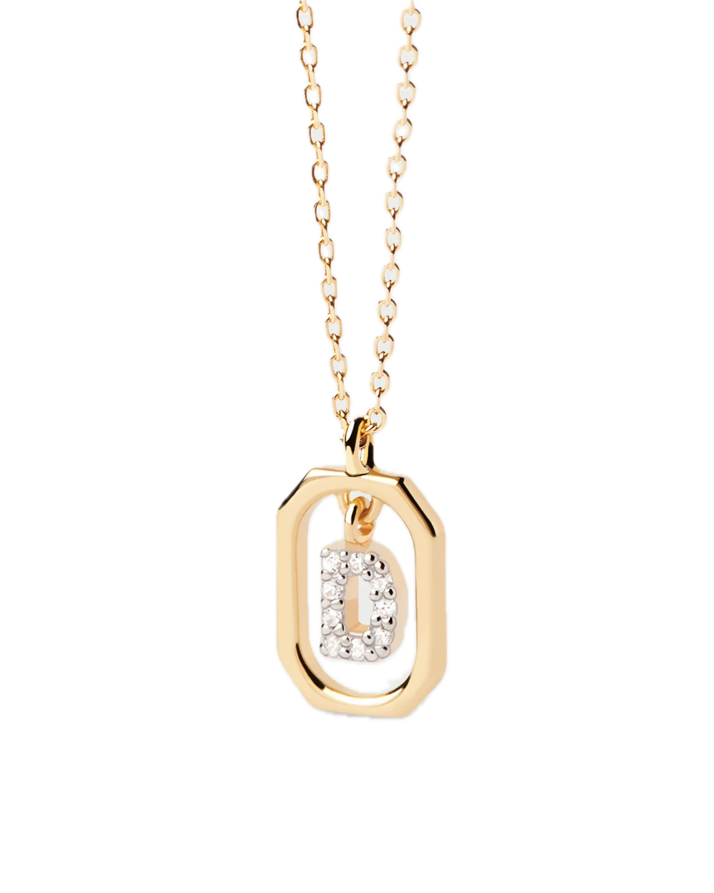 pdpaola - Collana Con Lettera D Mini