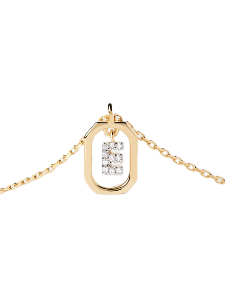 Pdpaola - Collana Con Lettera E Mini