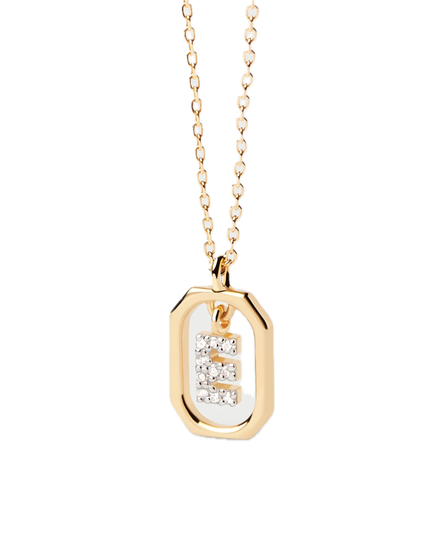 Pdpaola - Collana Con Lettera E Mini