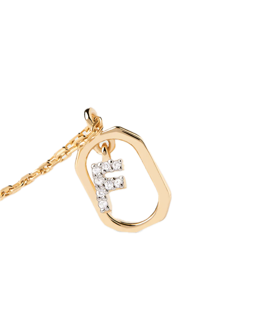pdpaola - Collana Con Lettera F Mini