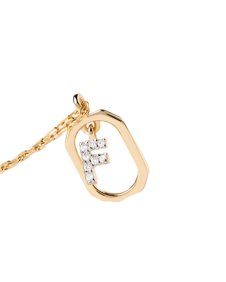 pdpaola - Collana Con Lettera F Mini