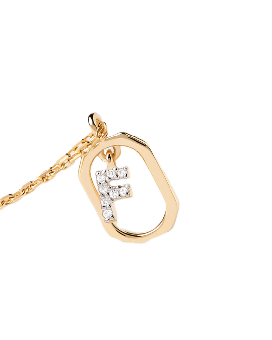 pdpaola - Collana Con Lettera F Mini