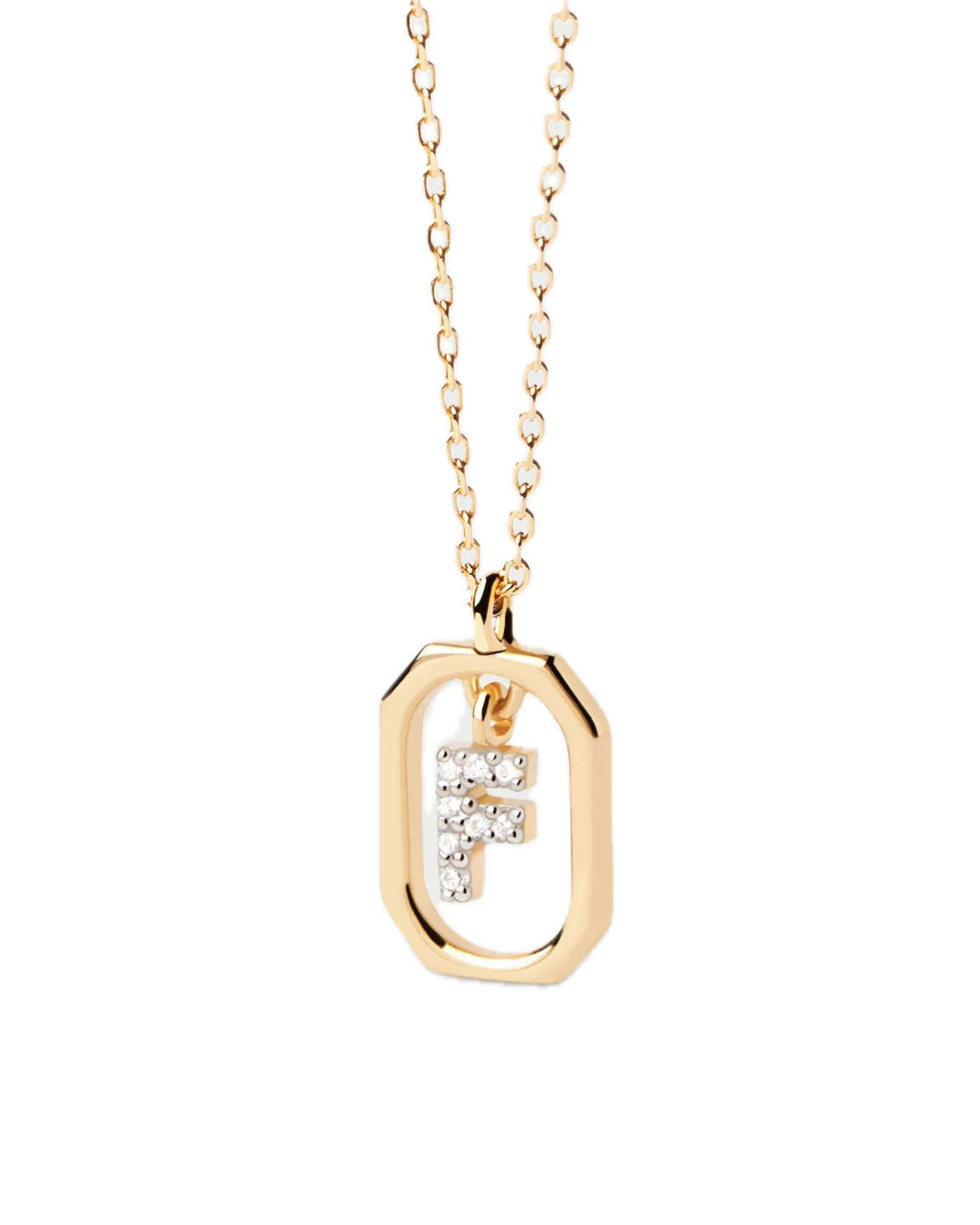 pdpaola - Collana Con Lettera F Mini